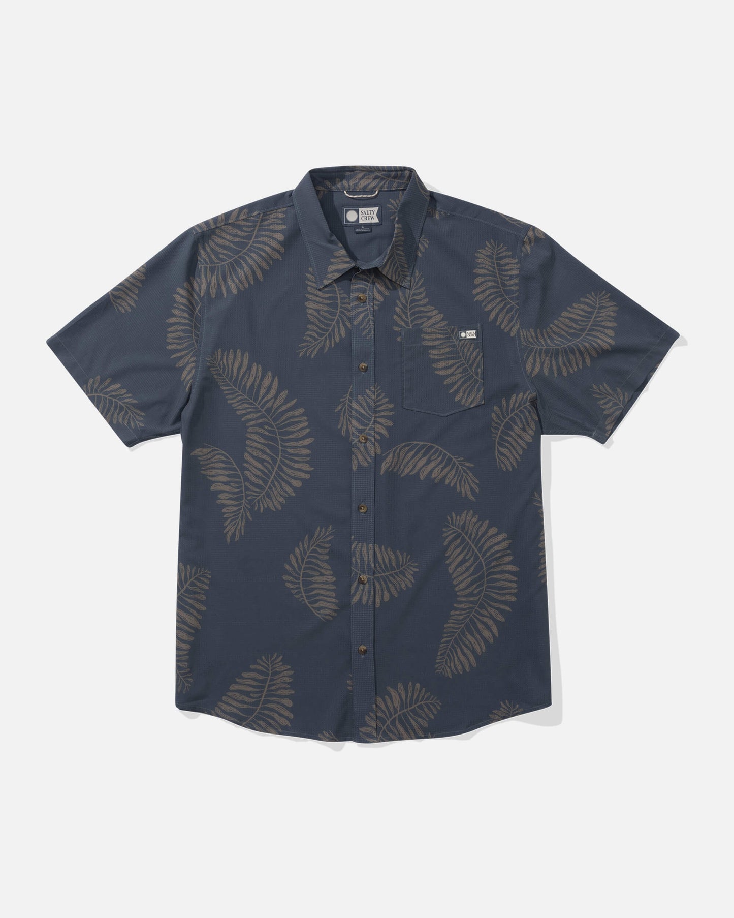 Salty crew WOVEN SHIRTS Stringer Perf Ss Tech Wvn - Bluefin in Bluefin