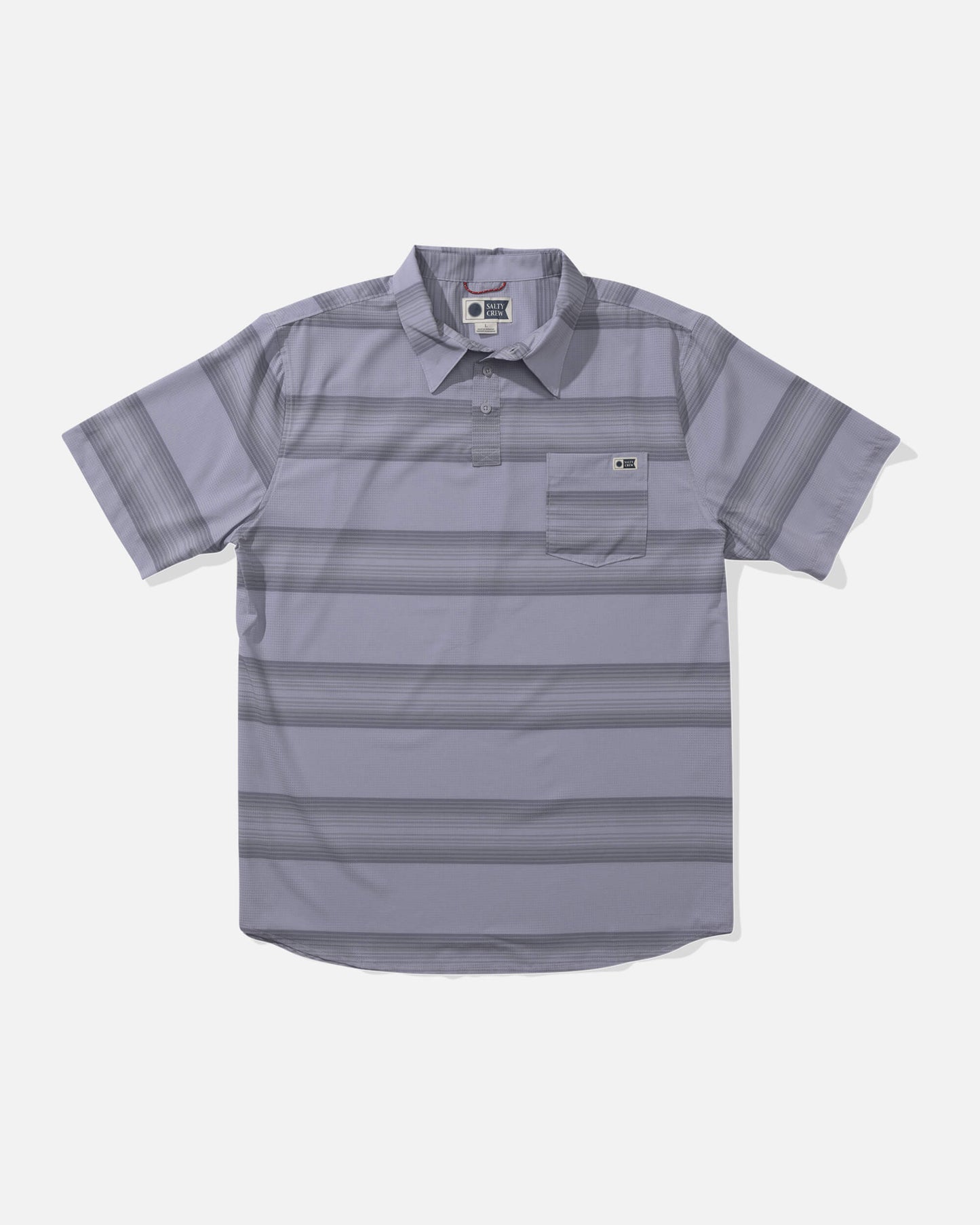 Salty crew WOVEN SHIRTS Sundown Perf Ss Tech Polo - Light Grey in Light Grey