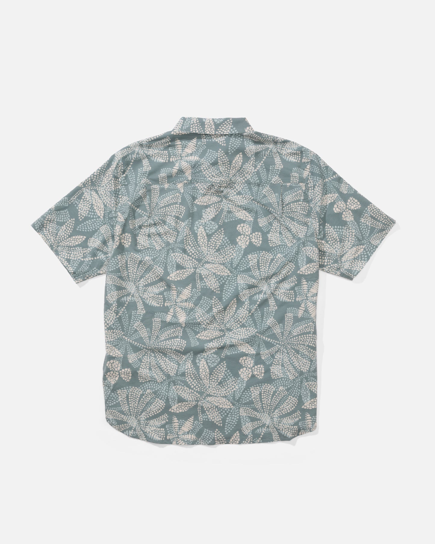 Drifter Uv Button Up - Atlantic Green