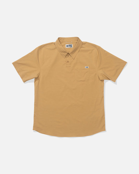 Drifter Uv Polo - Bone Brown
