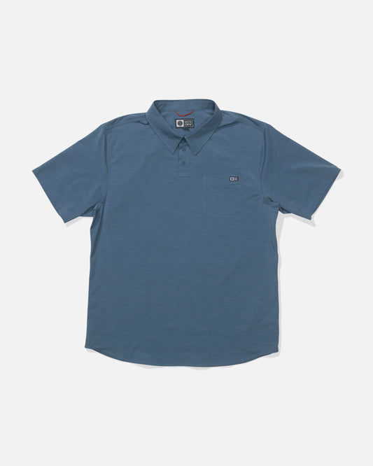 Drifter Uv Polo - Channel Blue