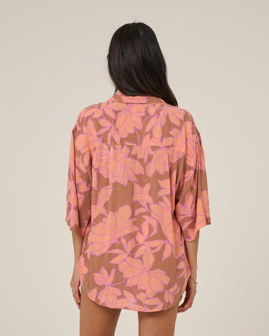 Rose Parade Tunic - Mocha
