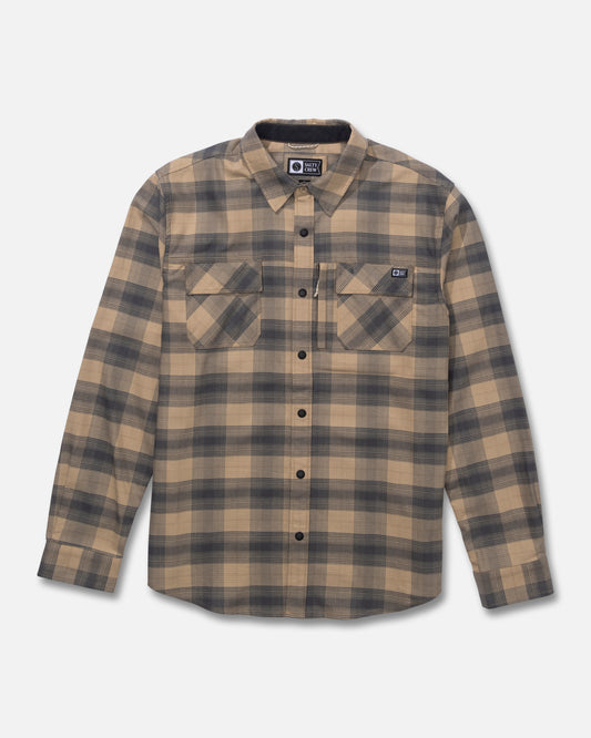 Fathom Ls Tech Flannel - Khaki