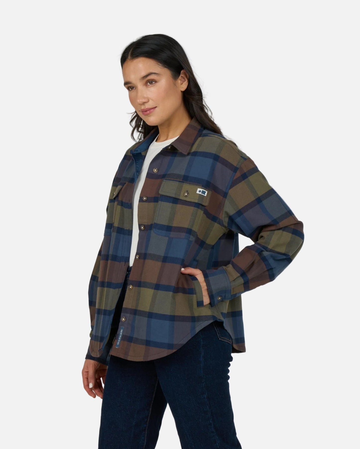 Fathom Flannel - Espresso