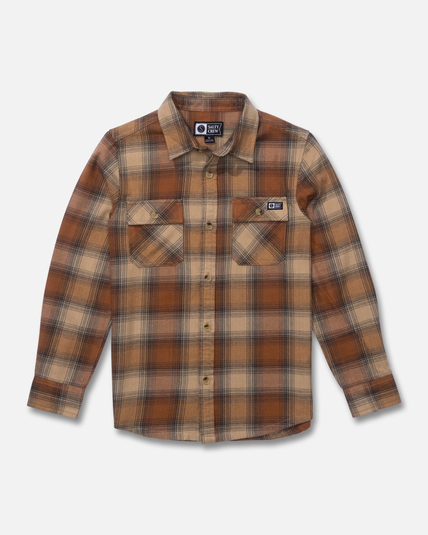 Daybreak  Flannel Kids - Friar Brown