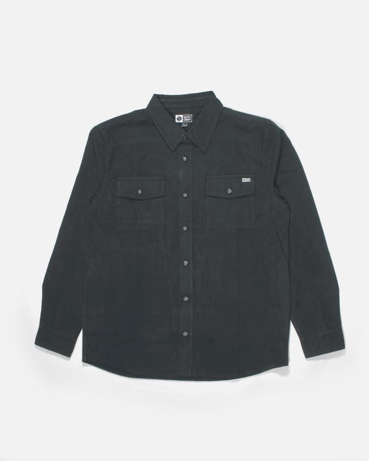 Atlas Flannel - Pirate Black