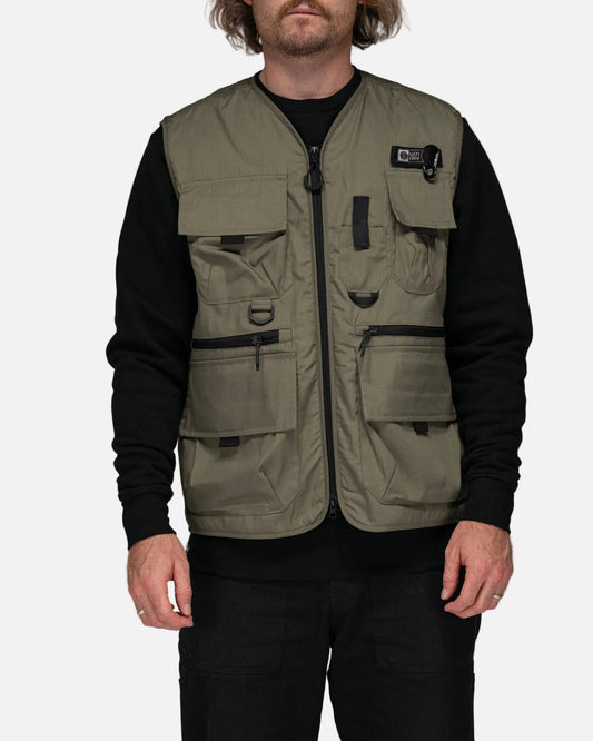 Salty crew VEST Stream Tech Vest - Olive in Olive