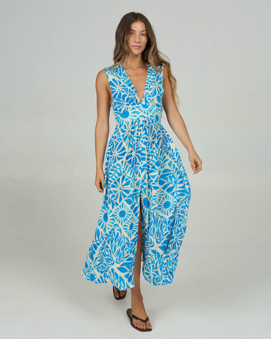 Windward Maxi Dress - Bold Blue