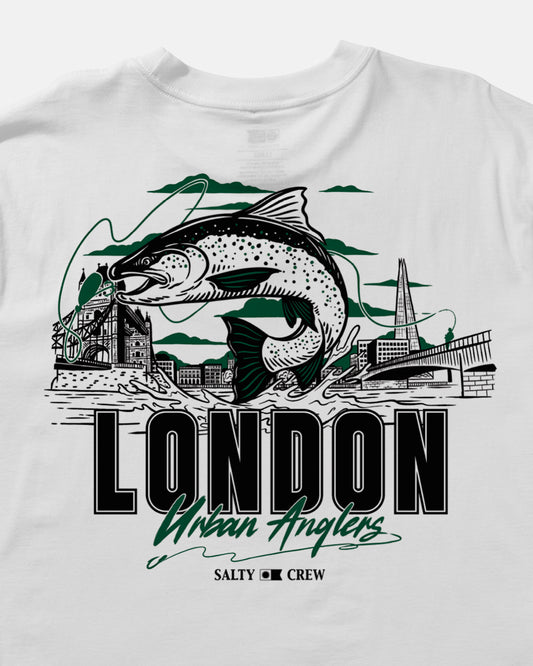 London Urban Angler Ss Tee - White