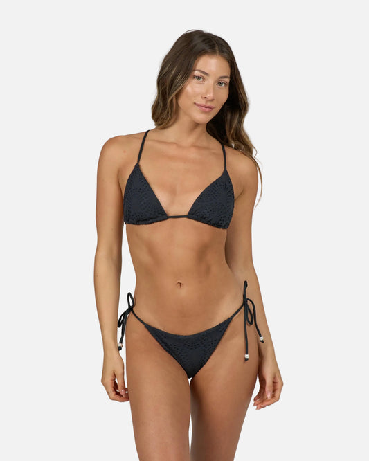 Shell Ya Tri Top - Black