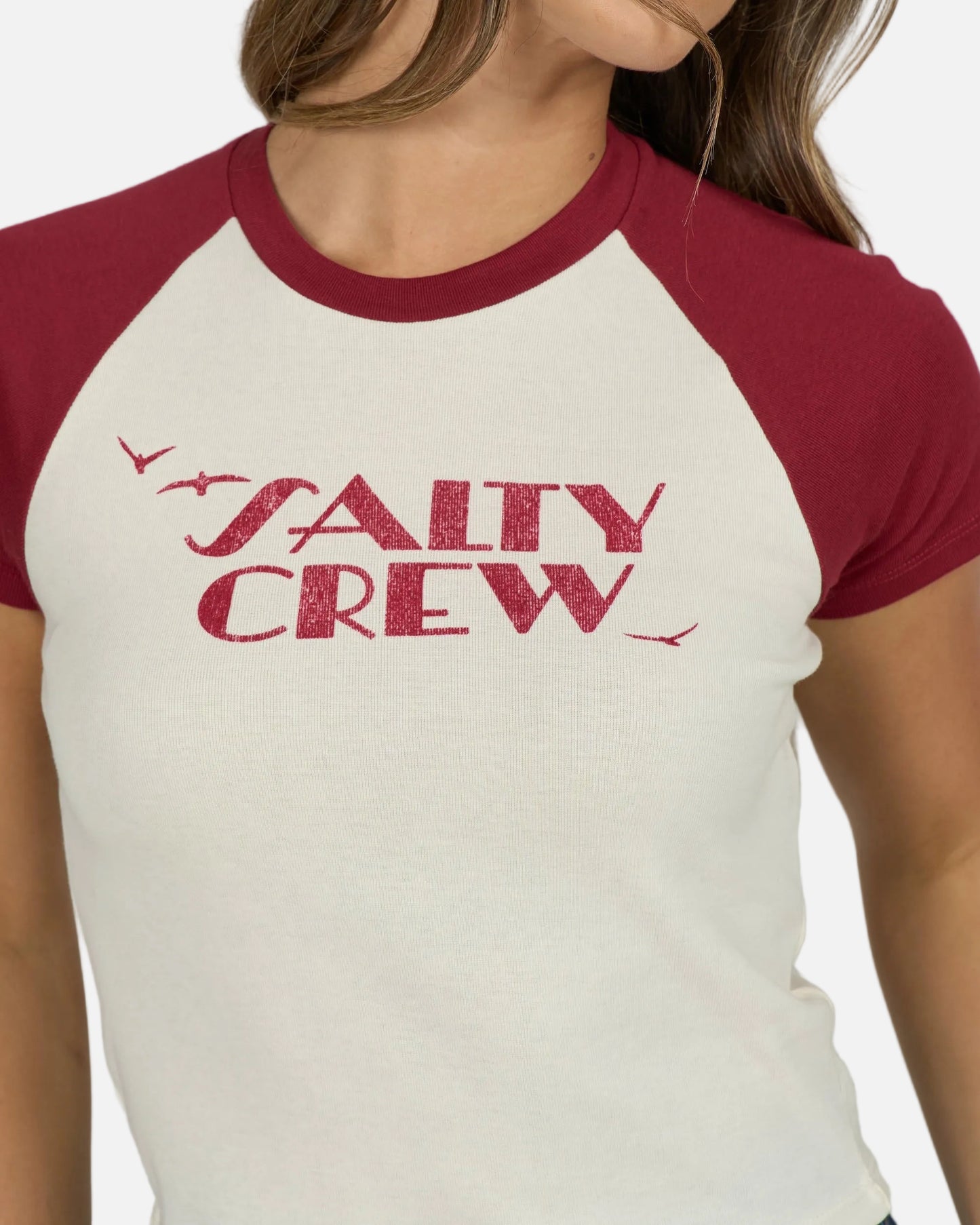 Sailors Delight Raglan Tee - Plum