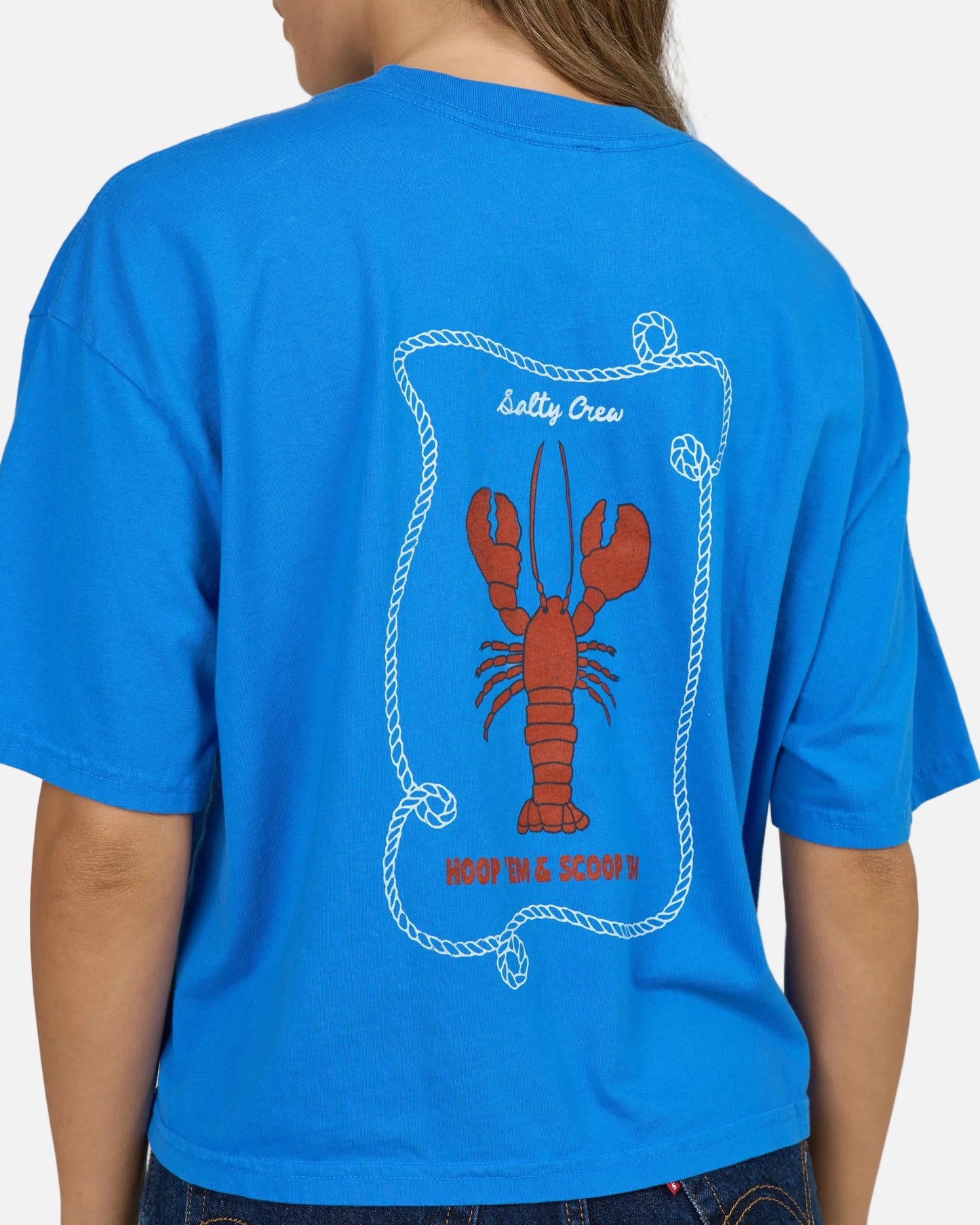 Shellbrate Skimmer Tee - Bold Blue