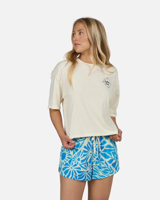 Shellbrate Skimmer Tee - Off White