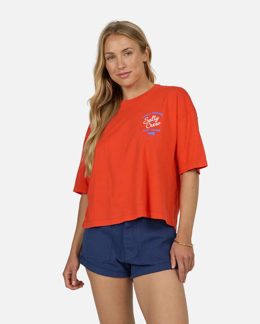 Salty Skimmer Tee - Chili Pepper