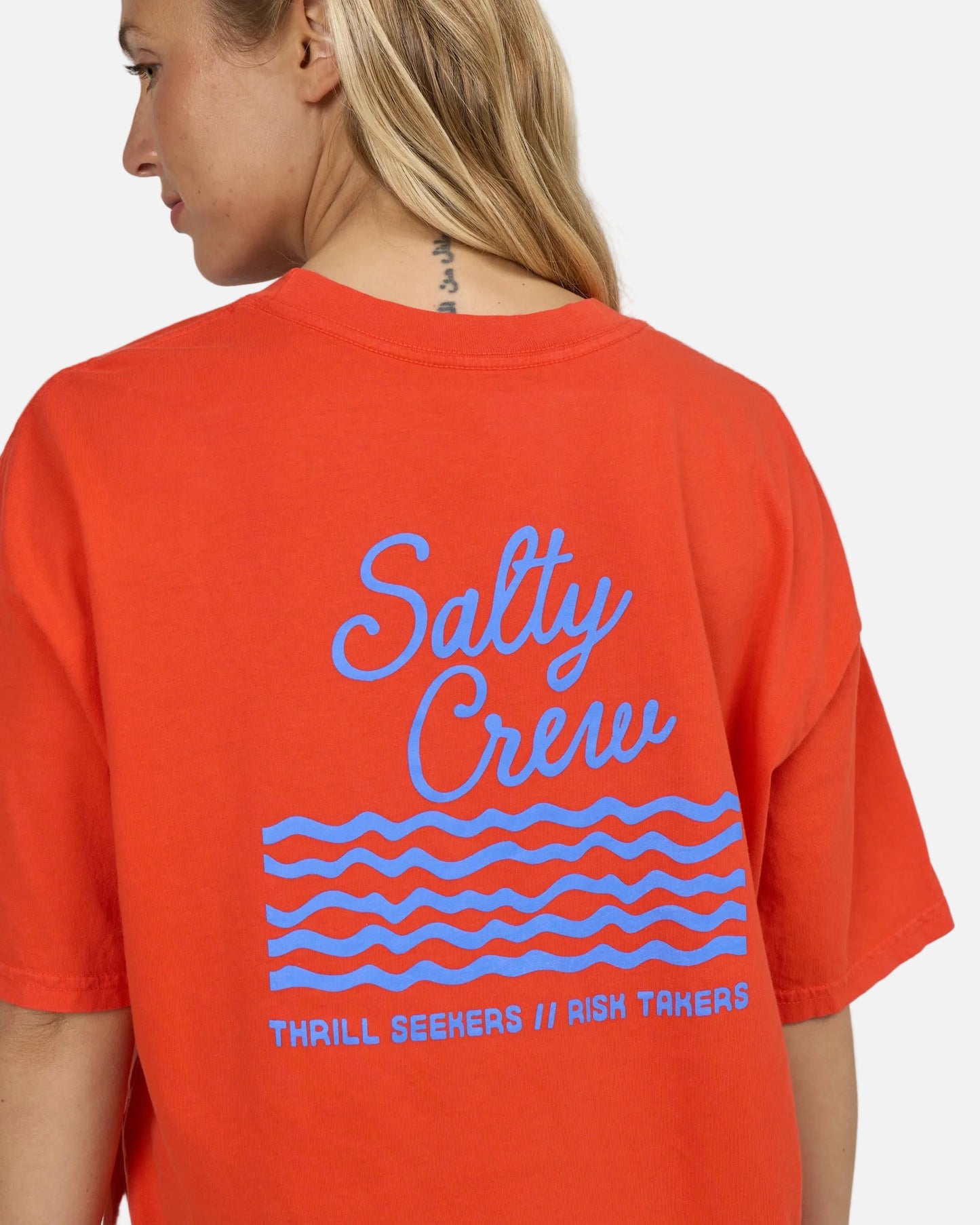 Salty Skimmer Tee - Chili Pepper