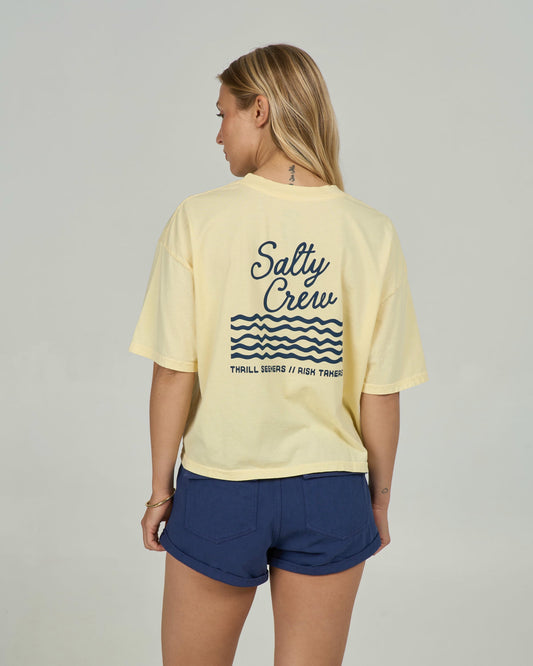 Salty Skimmer Tee - Sunshine