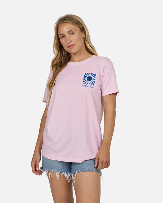 Sunblock B.f Tee - Pink Skies