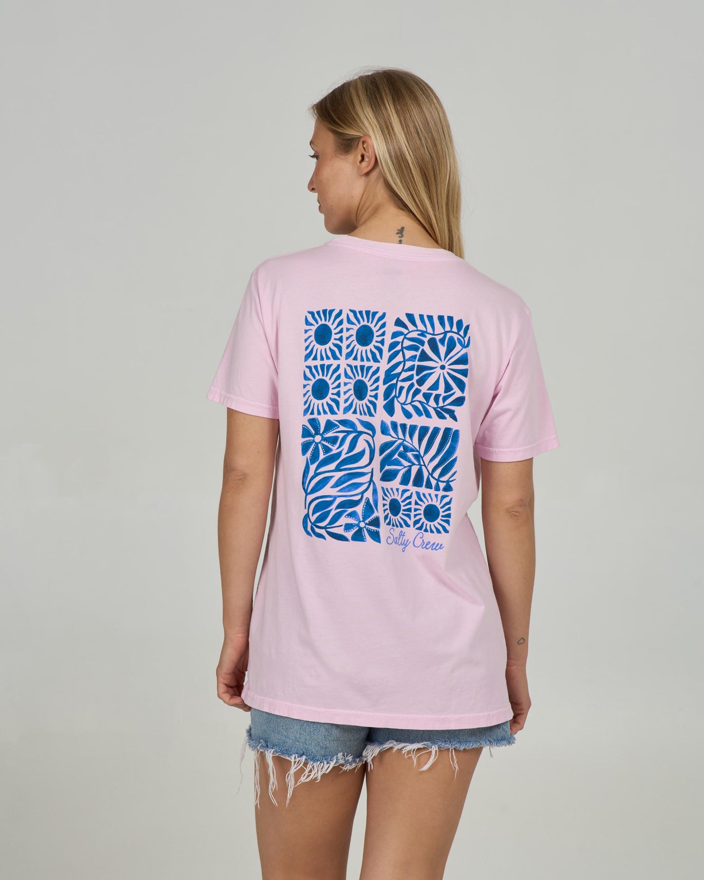 Sunblock B.f Tee - Pink Skies