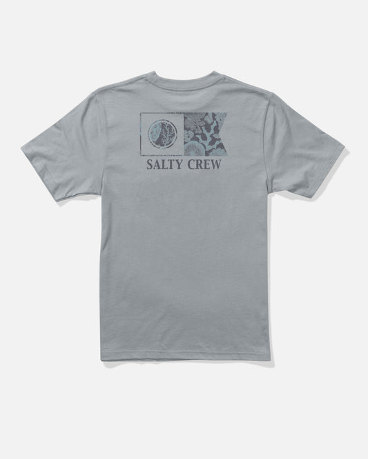 Flagship Fill Ss Tee Kids - Quarry