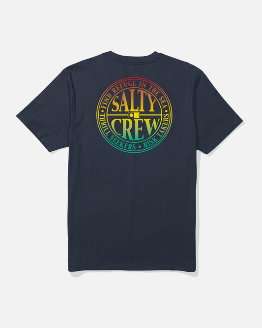 Global Ss Tee - Navy