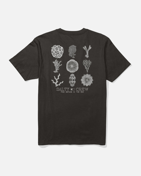 Coral Head Ss Tee - Black