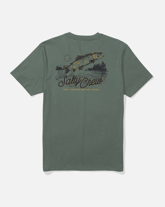 Fish Fest Ss Tee - Laurel Wreath