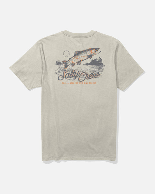 Fish Fest Ss Tee - Moonbeam