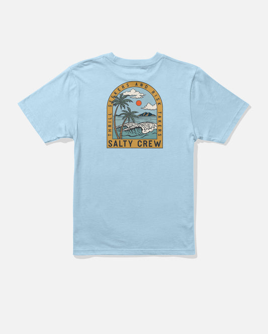 Archway Ss Tee Kids - Clear Sky