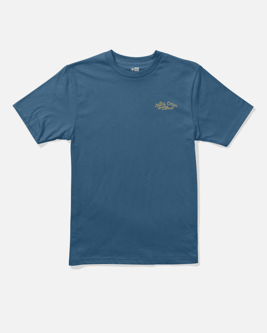 Hauler Ss Tee Kids - Cast Blue