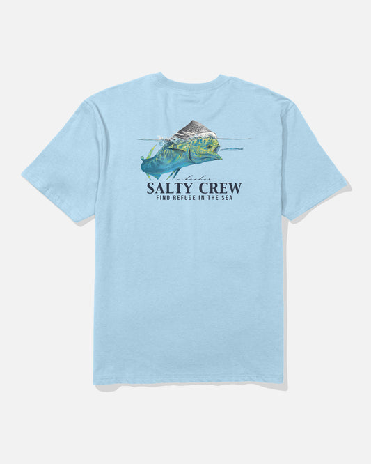 Mahi Surface Ss Tee - Clear Sky
