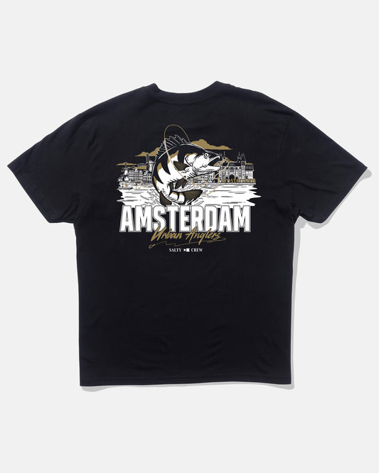 Amsterdam Urban Angler Ss Tee - Black