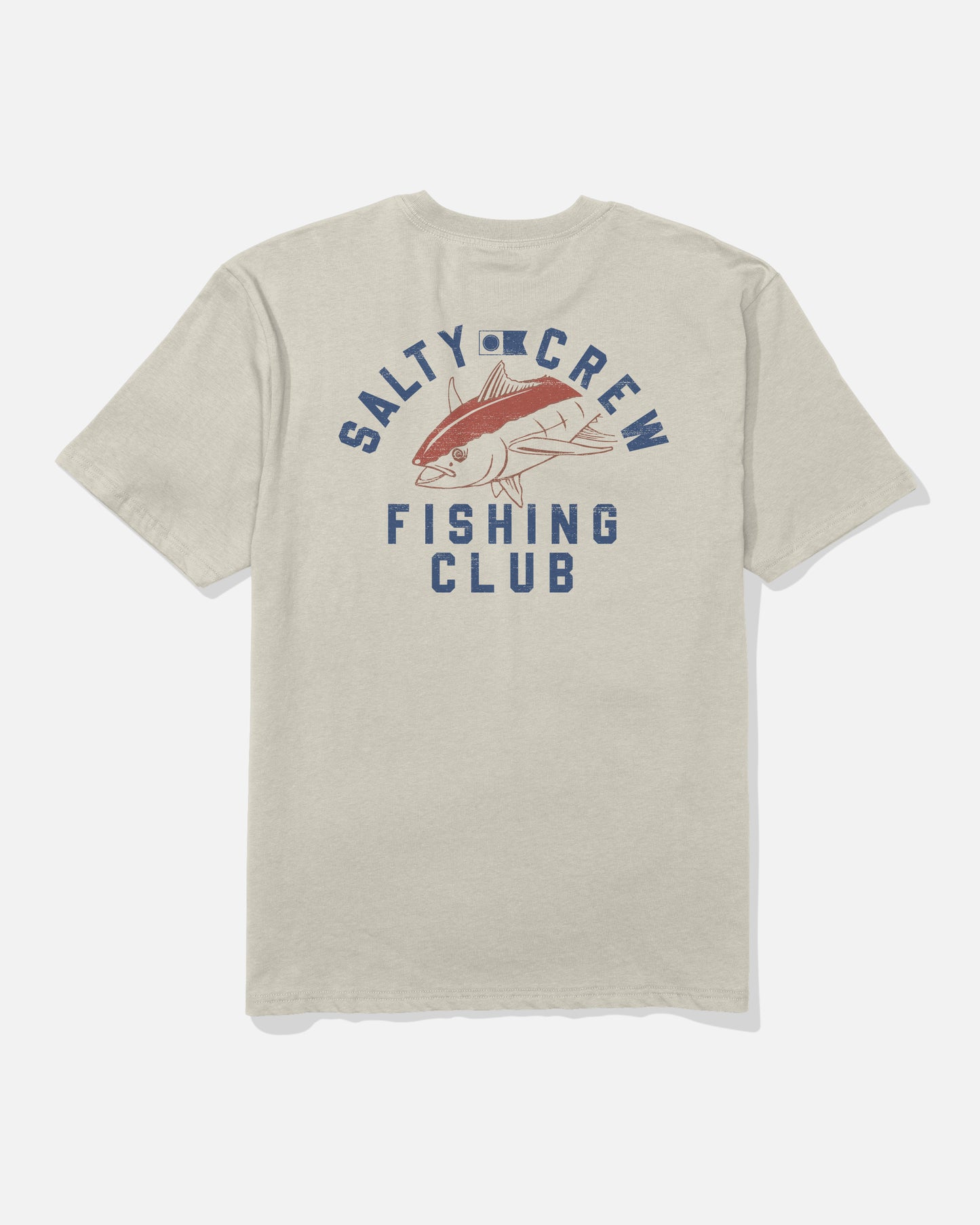 Fish Club Ss Tee - Moonbeam