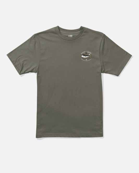 Omakase Ss Tee Kids - Dusty Olive