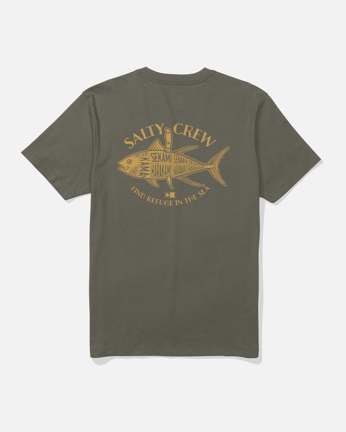 Omakase Ss Tee - Dusty Olive