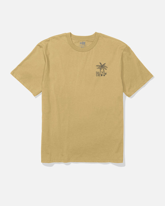 Day Off Classic Ss Tee - Mineral Yellow