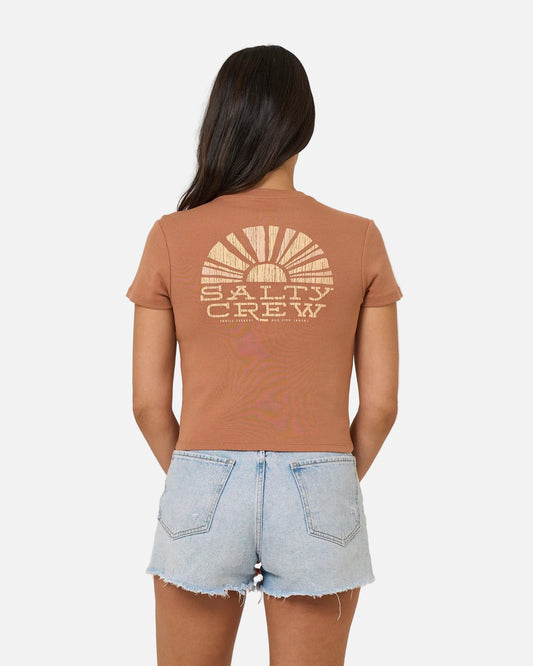 Sunshine Baby Tee - Mocha