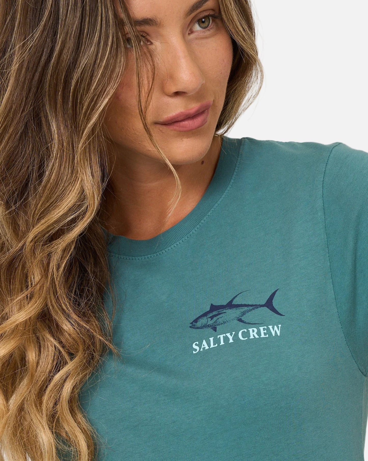 Overlay Modern Tee - Teal