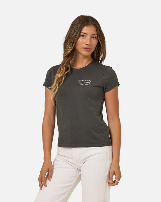 Shark Anatomy Modern Tee - Charcoal