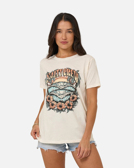 Sc Tour Bf Tee - Off White