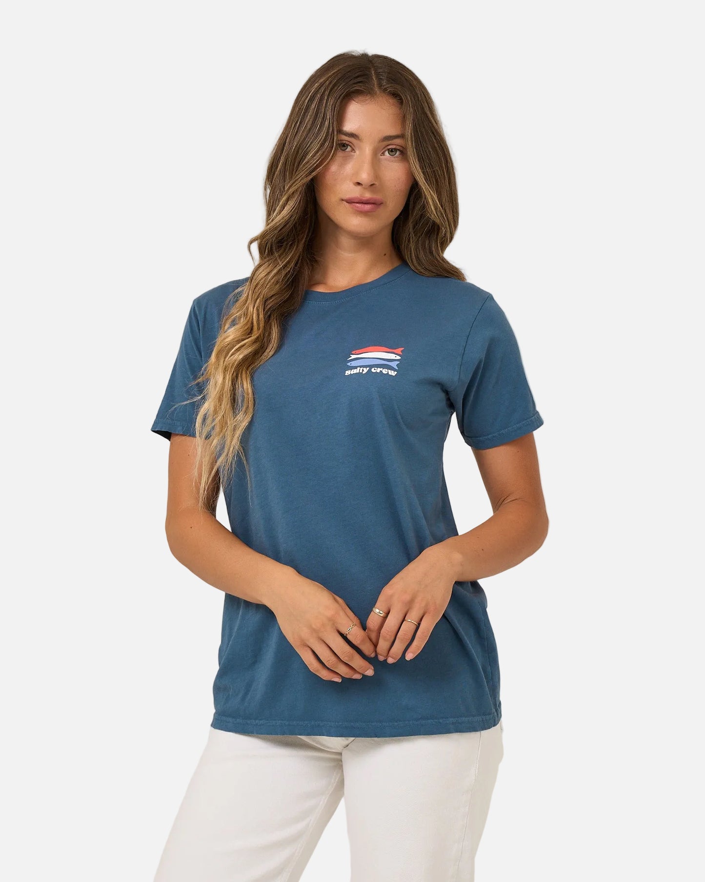 American Catch Bf Tee - Midnight Navy