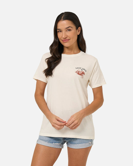 American Catch Bf Tee - Off White
