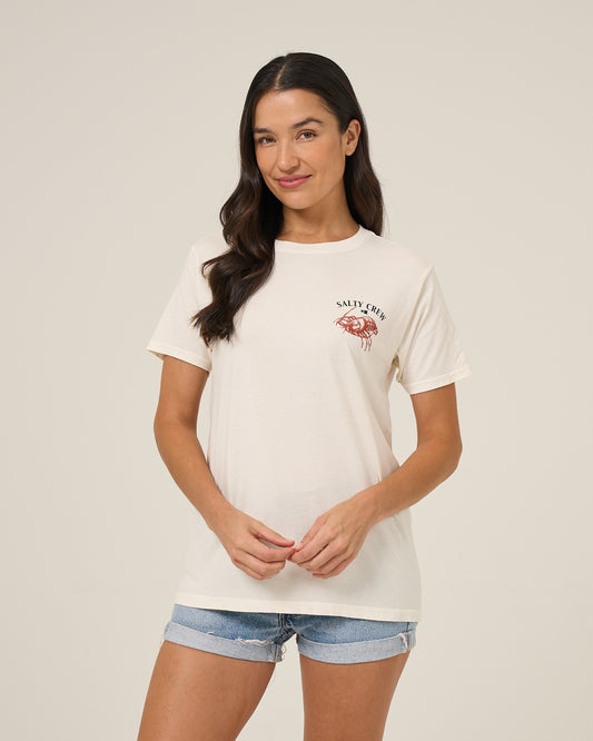 American Catch Bf Tee - Off White