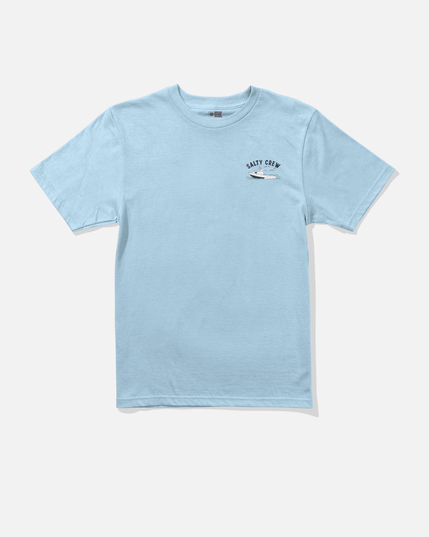 Boat Repair Ss Tee Kids - Clear Sky