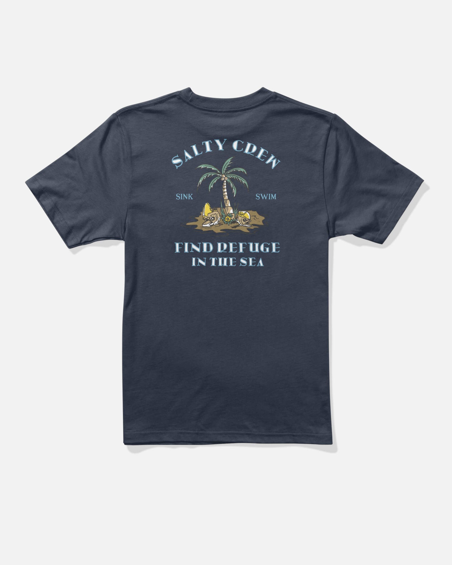 Deserted Ss Tee Kids - Navy