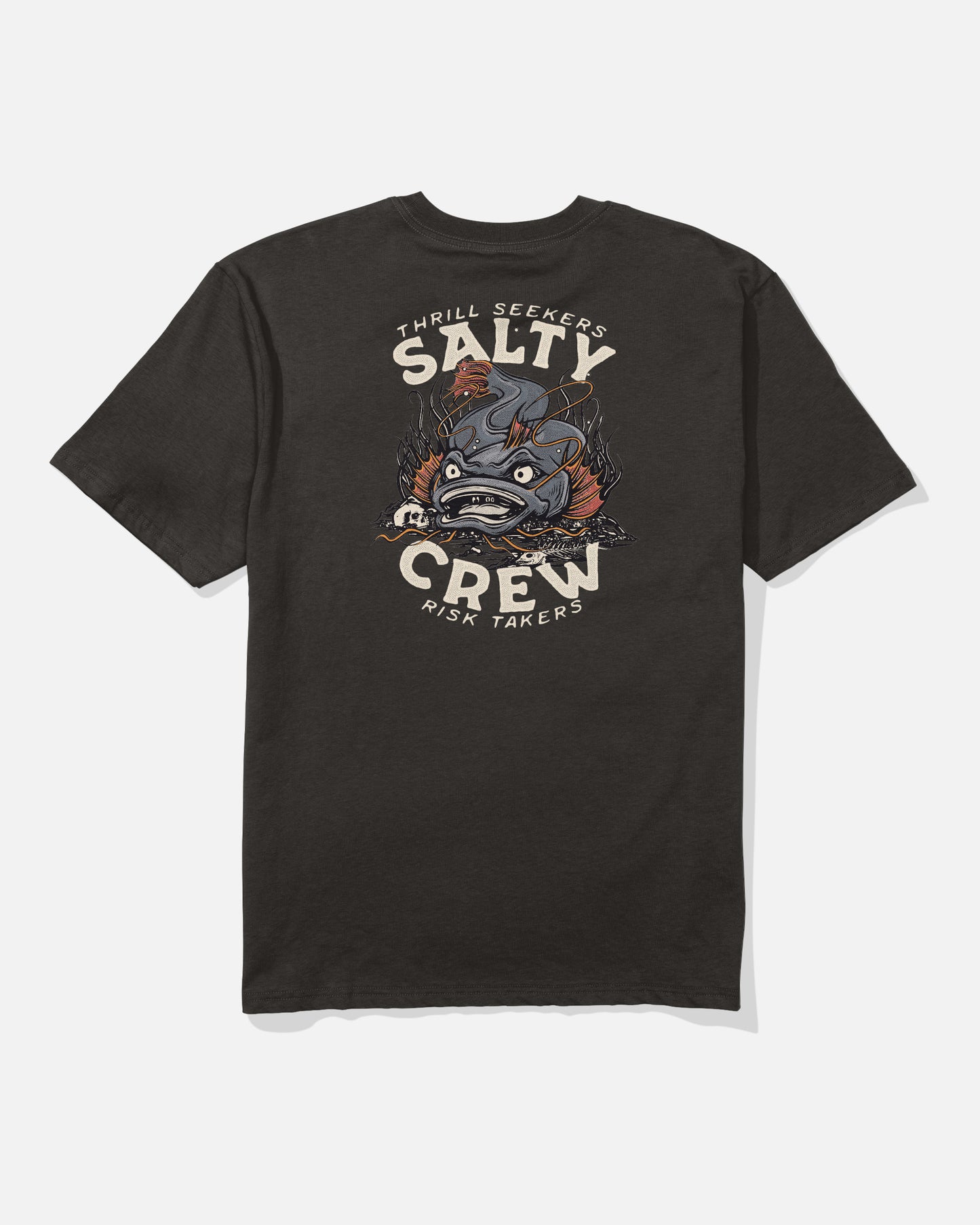 Catfish Monst Ss Tee - Black