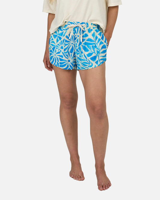Palapa Printed Short - Bold Blue