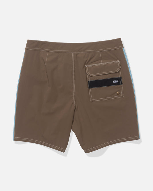 Channel Boardshort - Dark Brown