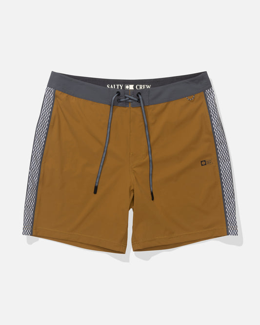 Channel Apex Boardshort - Bronze Brown