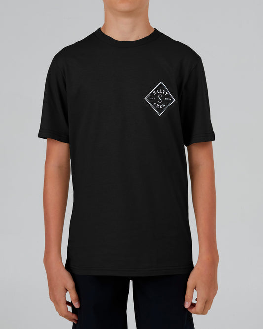 Tippet  S/S Tee Kids - Black
