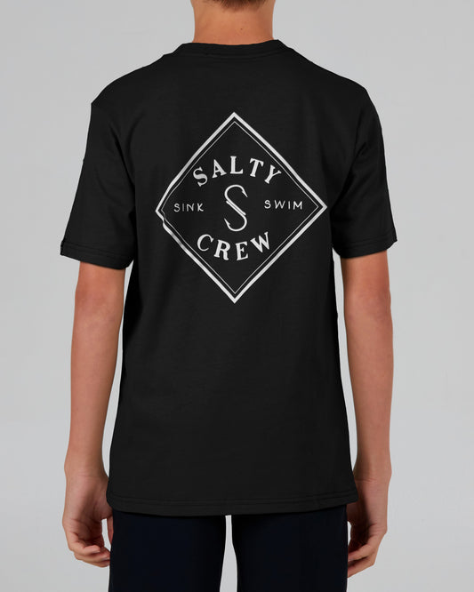 Tippet  S/S Tee Kids - Black